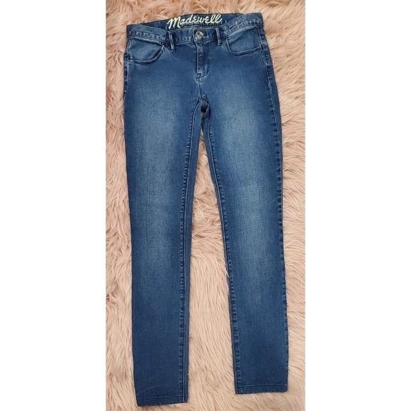 Madewell Denim - MADEWELL 1937 Blue Denim Skinny Jeans